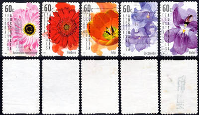 洪涛臻品批发群 精选邮票限时拍卖第1150期  - 澳大利亚2011 很漂亮 花卉邮票 信销好品