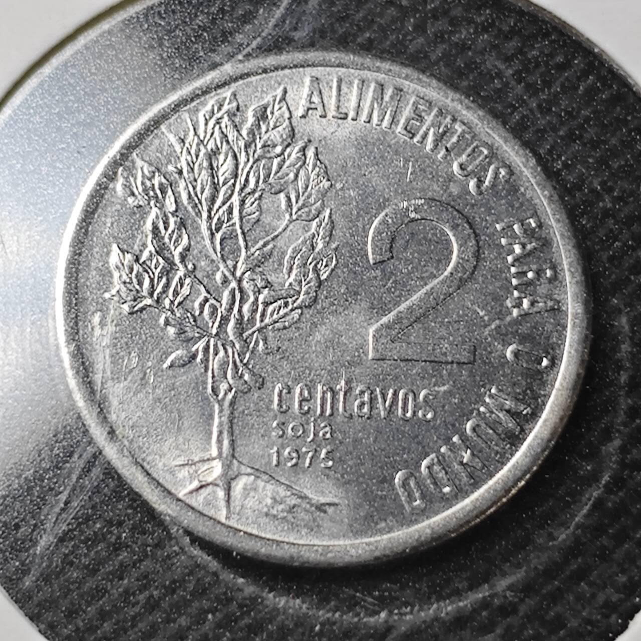 KK钱币收藏小铺  纪念币专场  2月预留时间 周末发货   1975巴西农粮纪念币2分 好品