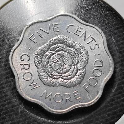 KK钱币收藏小铺  纪念币专场  2月预留时间 周末发货 -  1972塞舌尔2分纪念币