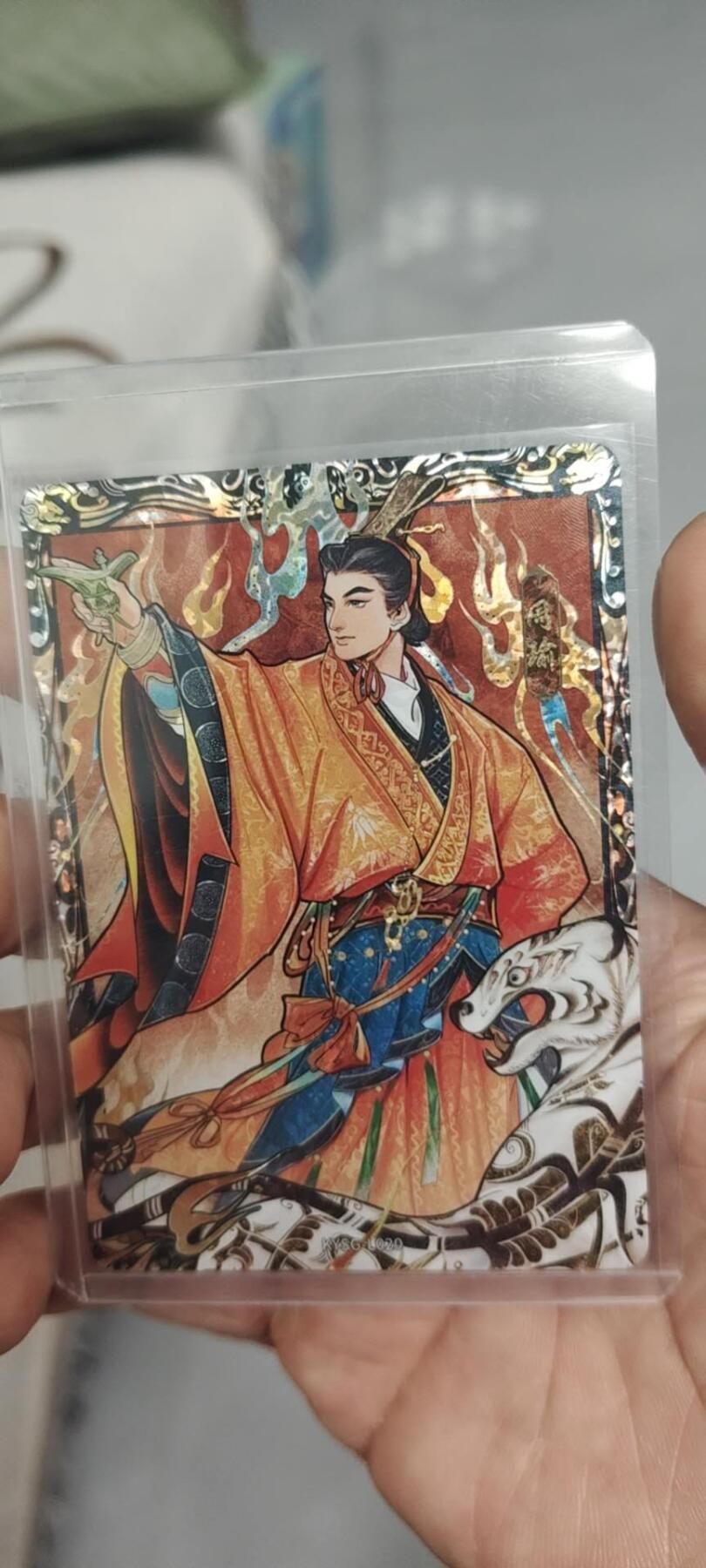 秋原瞳的小店第二十六期（持续收拍，日子飞快，转眼又是一年冬来到） 卡游三国艺术家漆彩——周瑜