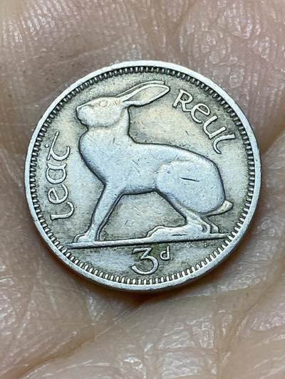 2025年第一百一十四场(总第一百四十场）外国好品散币(免佣金) - 爱尔兰🇮🇪1942年3便士(共和国时期第一套第二版)