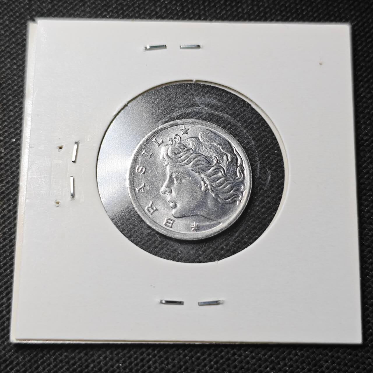 KK钱币收藏小铺  纪念币专场  2月预留时间 周末发货   1975巴西农粮纪念币2分 好品