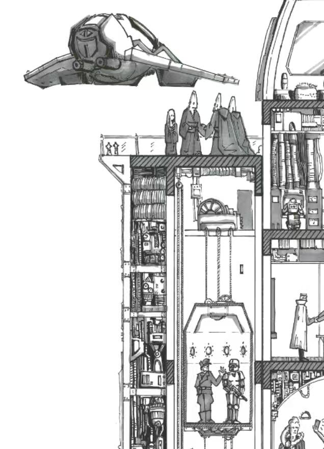 零元拍：歪歪亲笔签名星球大战系列作品装饰画《R2D2大厦》黑白版，作品尺寸：0.6X0.9M，超厚300g泛太克艺术纸，爱普生原装墨水艺术微喷，限量200张，每张均有艺术家亲笔签名及手写编号，不含装裱