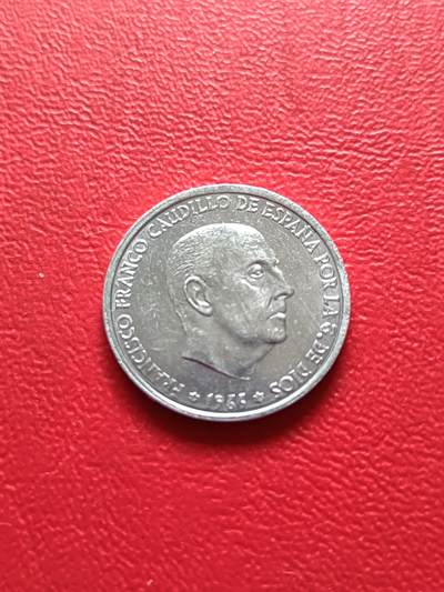 【云涧收藏】第七十三场 西班牙50分，UNC