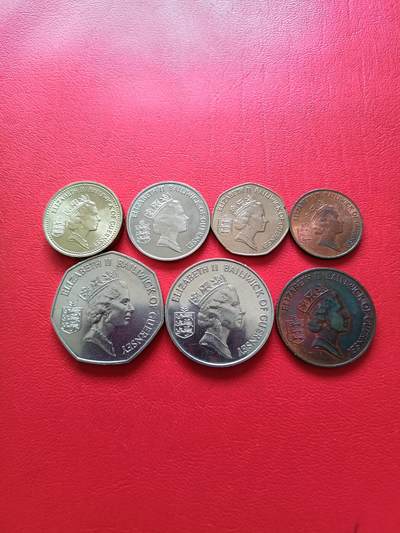 【云涧收藏】第七十三场 根西1985年套币