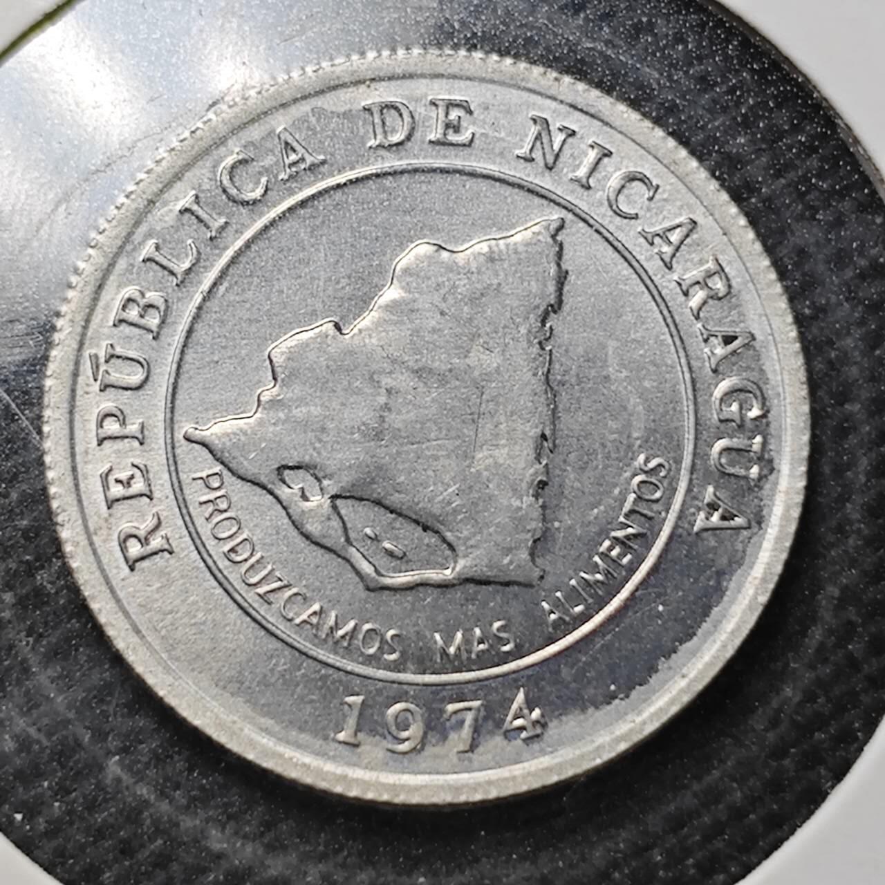 KK钱币收藏小铺  纪念币专场  2月预留时间 周末发货  1974尼加拉瓜10分