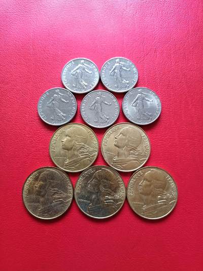 【云涧收藏】第七十三场 法国10枚