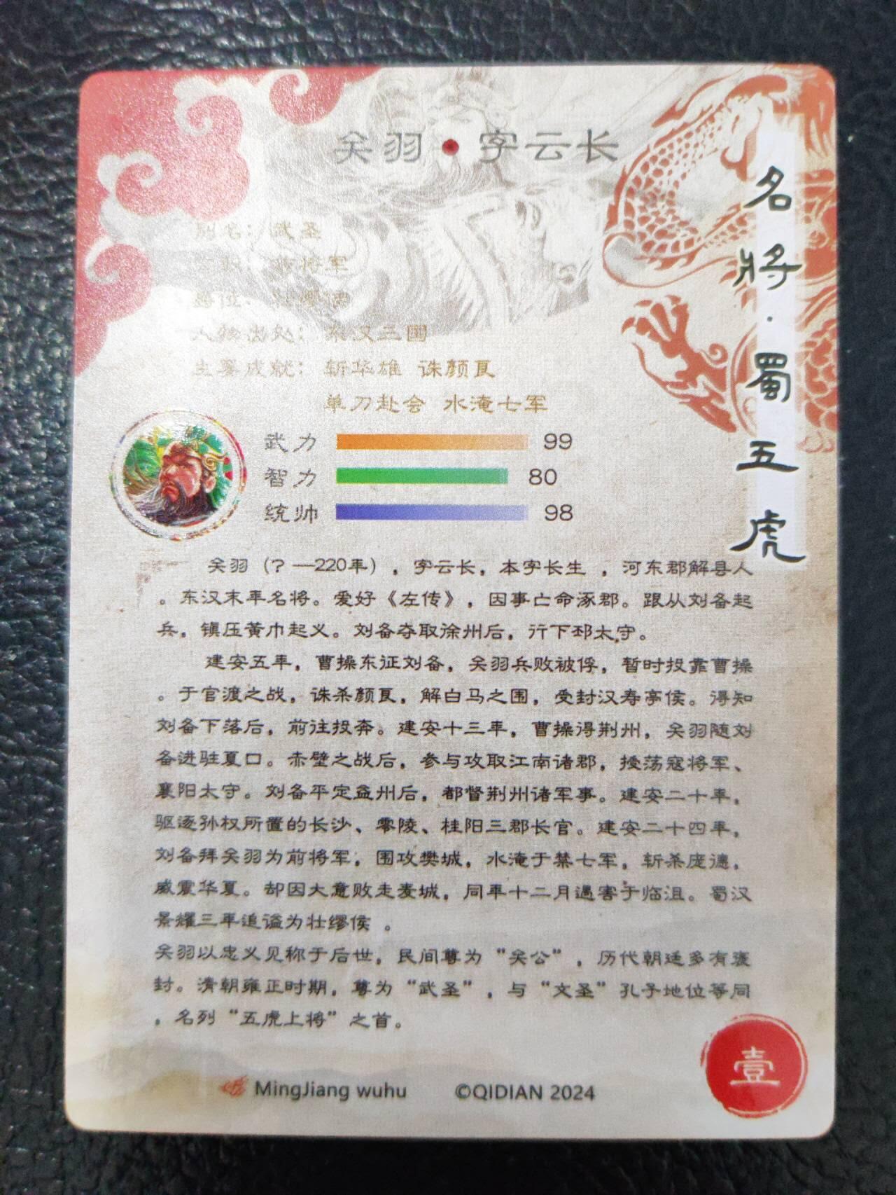 阳大大卡牌拍卖第77期（持续收拍品，周五晚上九点截拍，进群福利早知道） 55.奇点 奇点卡牌 盲包卡 五虎将 关羽 粗闪