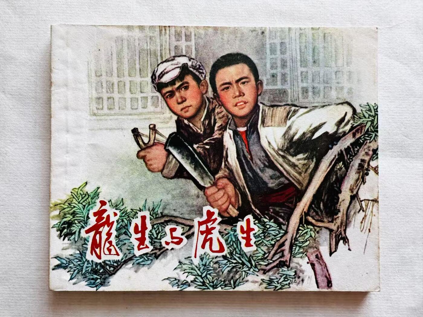 大连首届红藏暨第十一届全国连交会 连环画拍卖 龙生与虎生 出版社：江西人民 年代：74.5 开本：60 品相：9.8