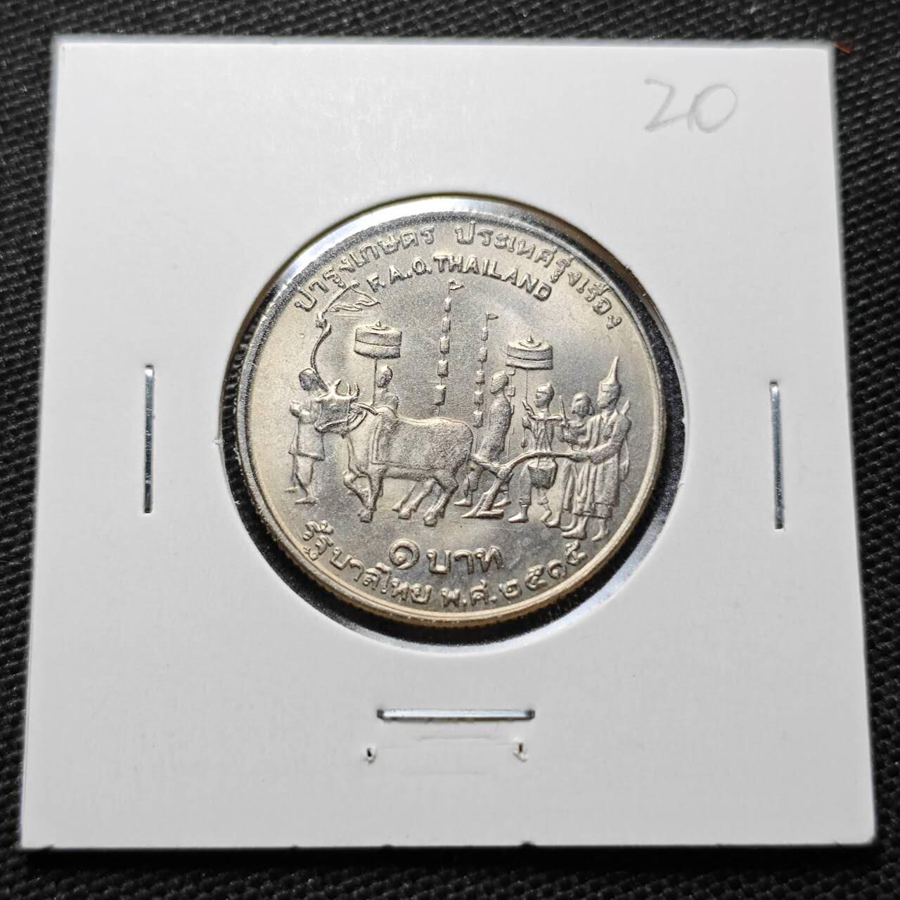 KK钱币收藏小铺  纪念币专场  2月预留时间 周末发货  泰国1泰铢纪念币