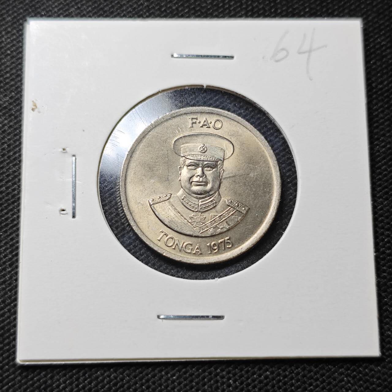 KK钱币收藏小铺  纪念币专场  2月预留时间 周末发货  1975汤加10分纪念币