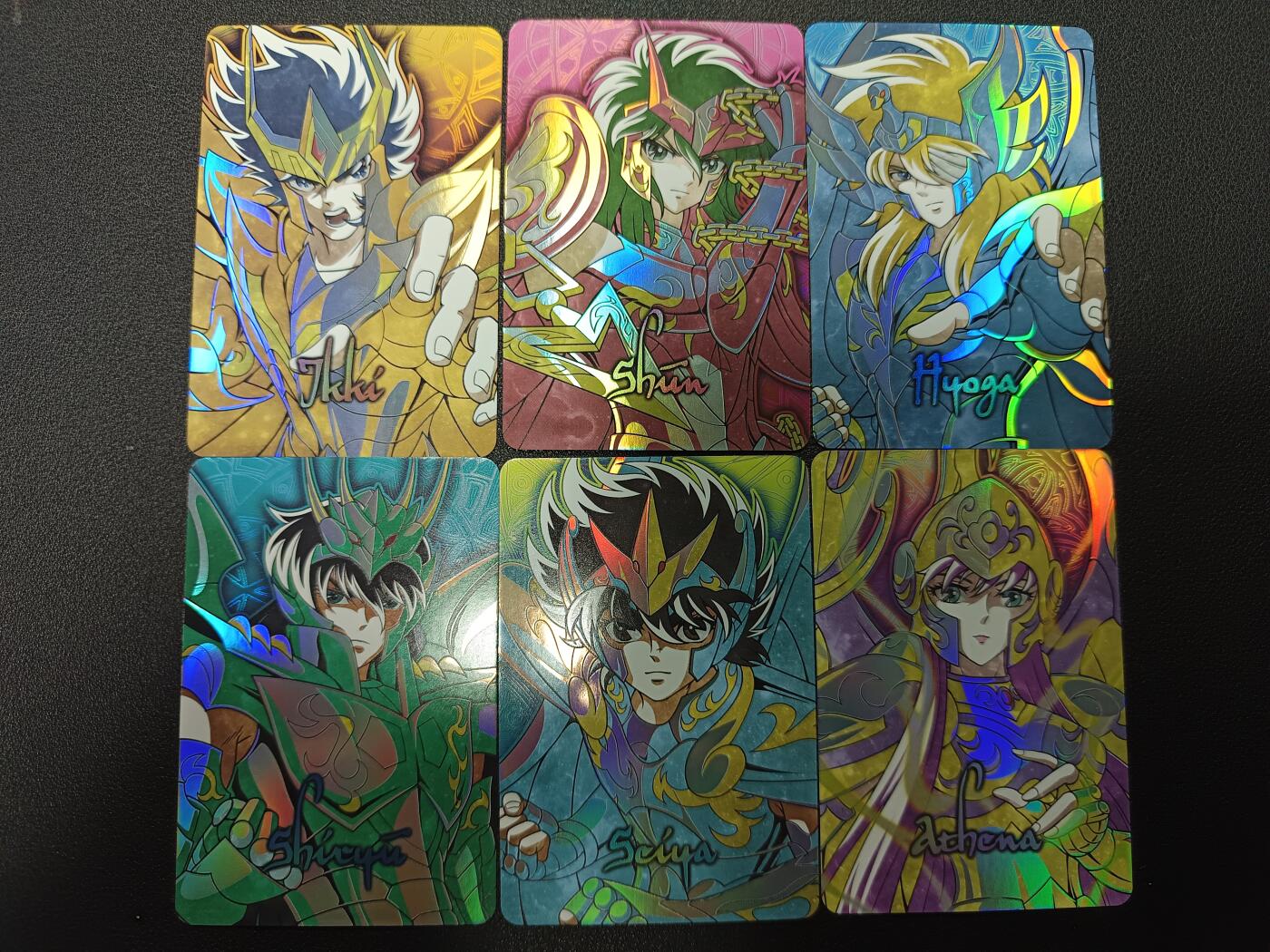 天玑星卡拍第132期《10.27周一截拍》持续收拍收评中 满赠卡需备注 骁骑营卡牌 圣斗士 彩闪 六张 自制卡