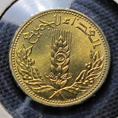 KK钱币收藏小铺  纪念币专场  2月预留时间 周末发货 -  叙利亚5皮纪念币