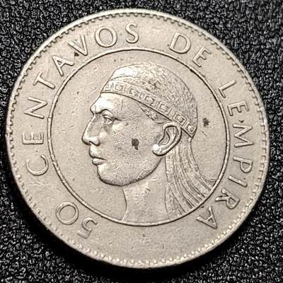 泉币菌-第116场-精品福利场 - 早期 洪都拉斯 50分镍币 1978年 24mm