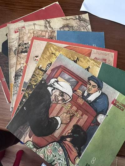 大连首届红藏暨第十一届全国连交会 连环画拍卖 - 连环画报（六本） 出版社： 年代：60 开本：12 品相：8