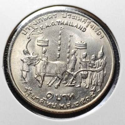 KK钱币收藏小铺  纪念币专场  2月预留时间 周末发货 -  泰国1泰铢纪念币