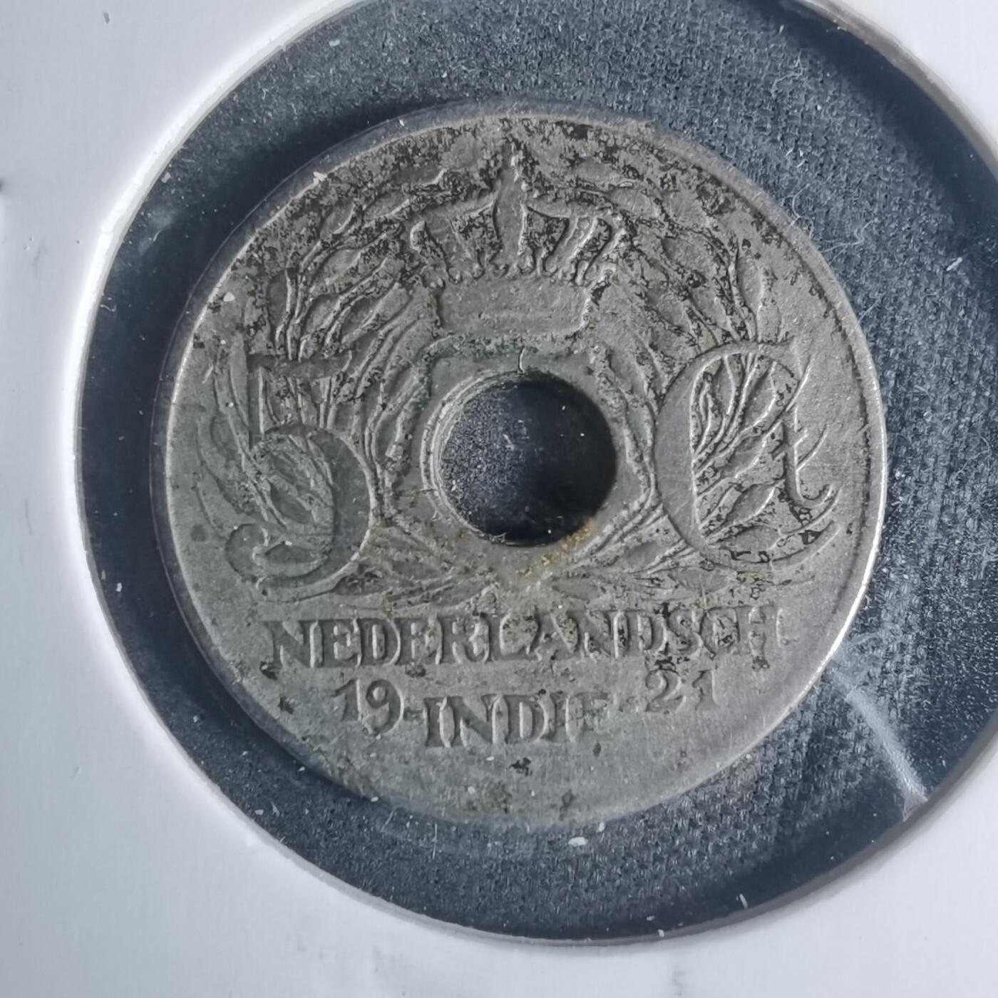 沼泽如烟--第881场 荷属东印度1921年五分