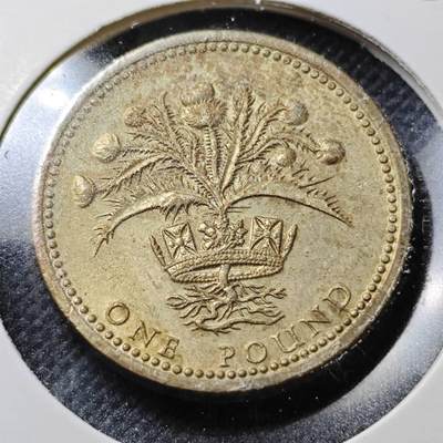 KK钱币收藏小铺  第356场  2月预留时间 周末发货 -  英国1镑