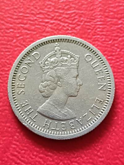 【云涧收藏】第七十三场 英属东加勒比1955年10分