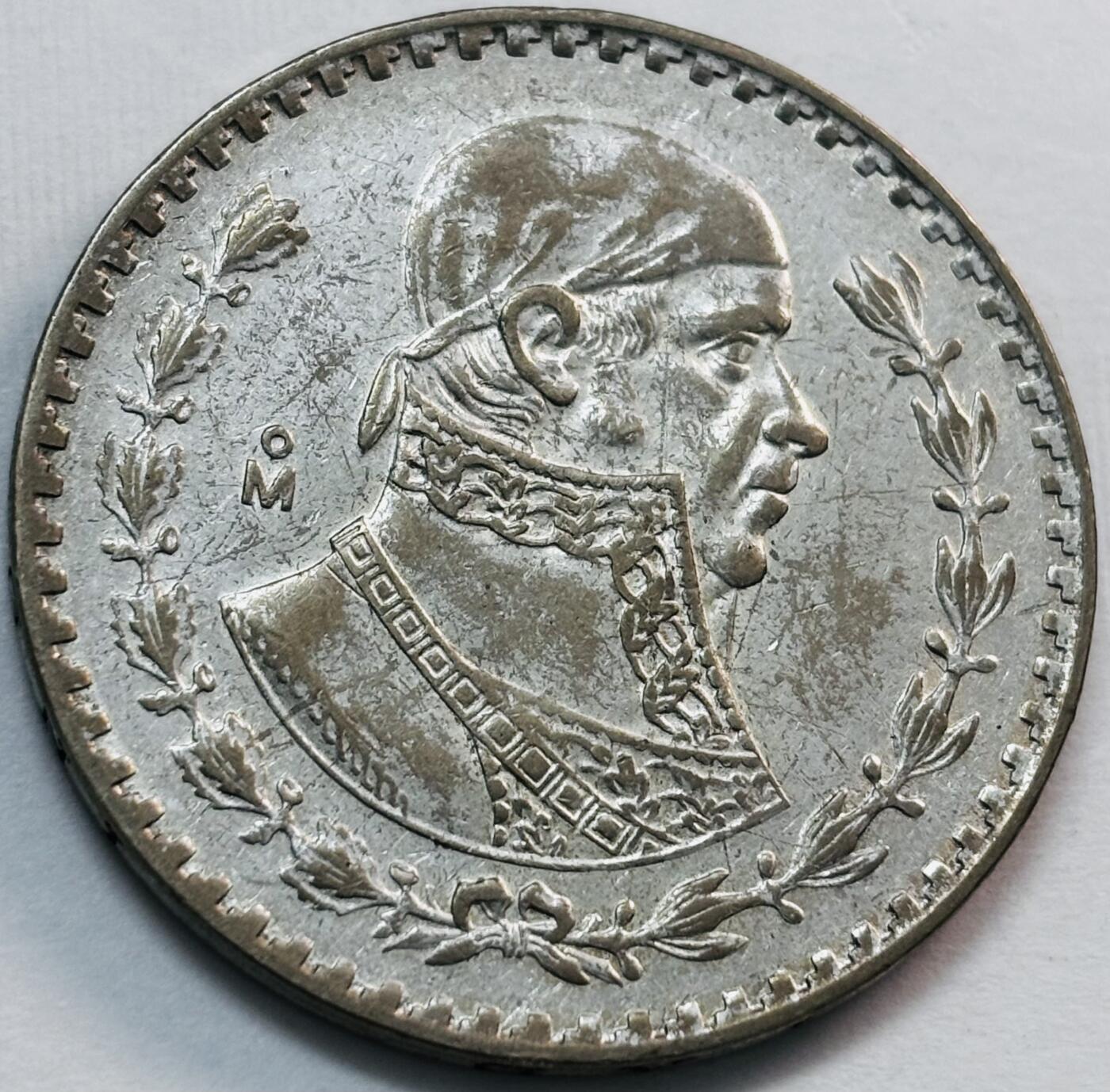 文馨钱币收藏第 277 场，熊猫金币，银币，老藏家日本明治时代到昭和时代全时期专场（特年非常多），长期接收代拍品 1962 年墨西哥 1 比索银币
