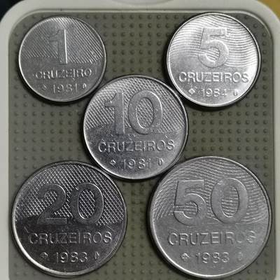 2025年第105场各国散币拍卖（总第105场）26号发一次货 - 巴西5枚