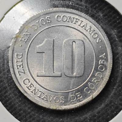 KK钱币收藏小铺  纪念币专场  2月预留时间 周末发货 -  1974尼加拉瓜10分