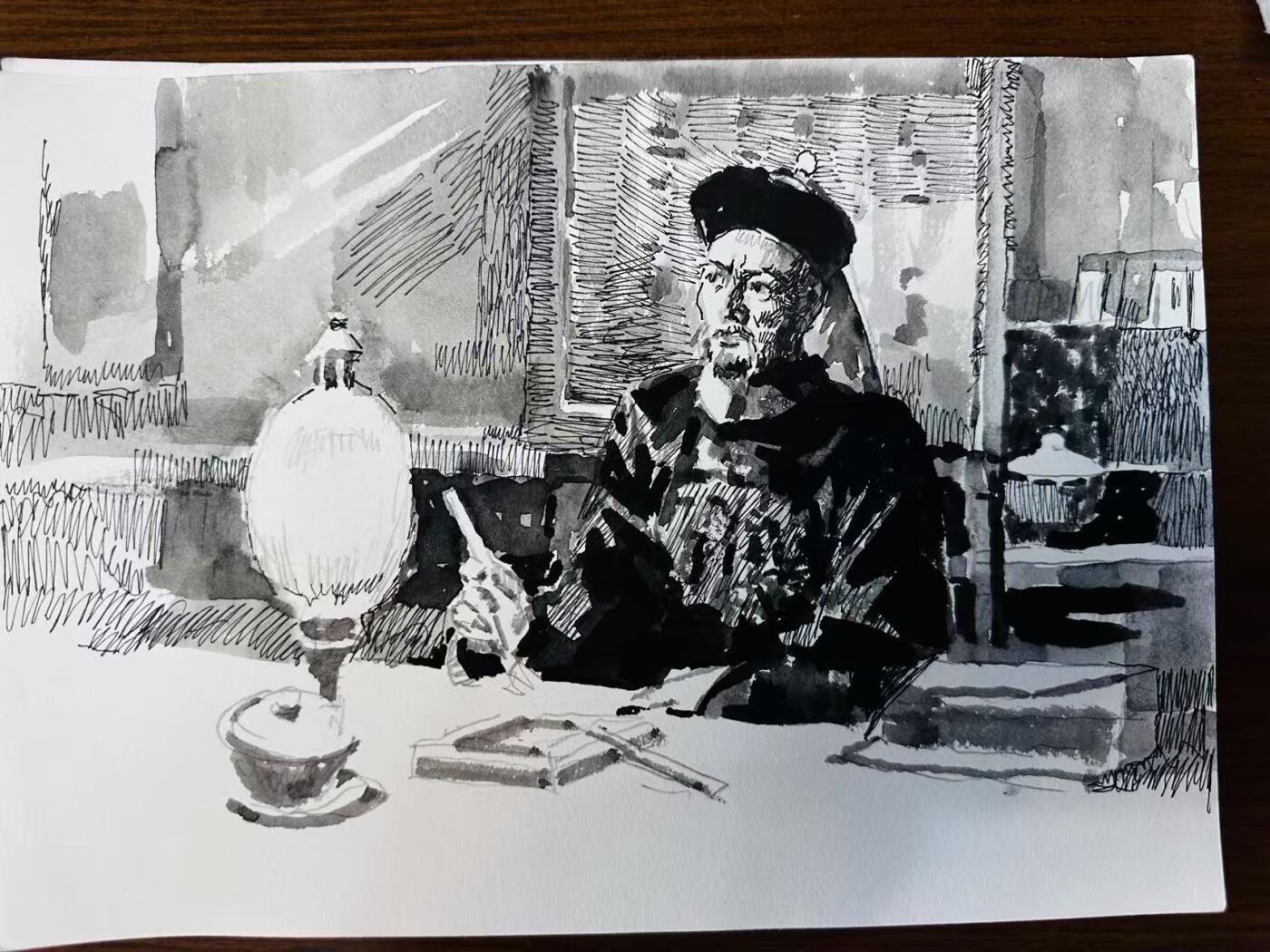 大连首届红藏暨第十一届全国连交会 连环画拍卖 旅顺口人（原稿） 出版社： 年代：2024 开本：16 113幅加封面8开 陈宗舜