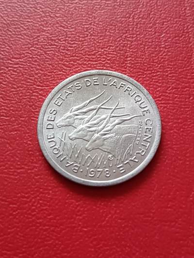 【云涧收藏】第七十三场 中非1978年1法朗，UNC