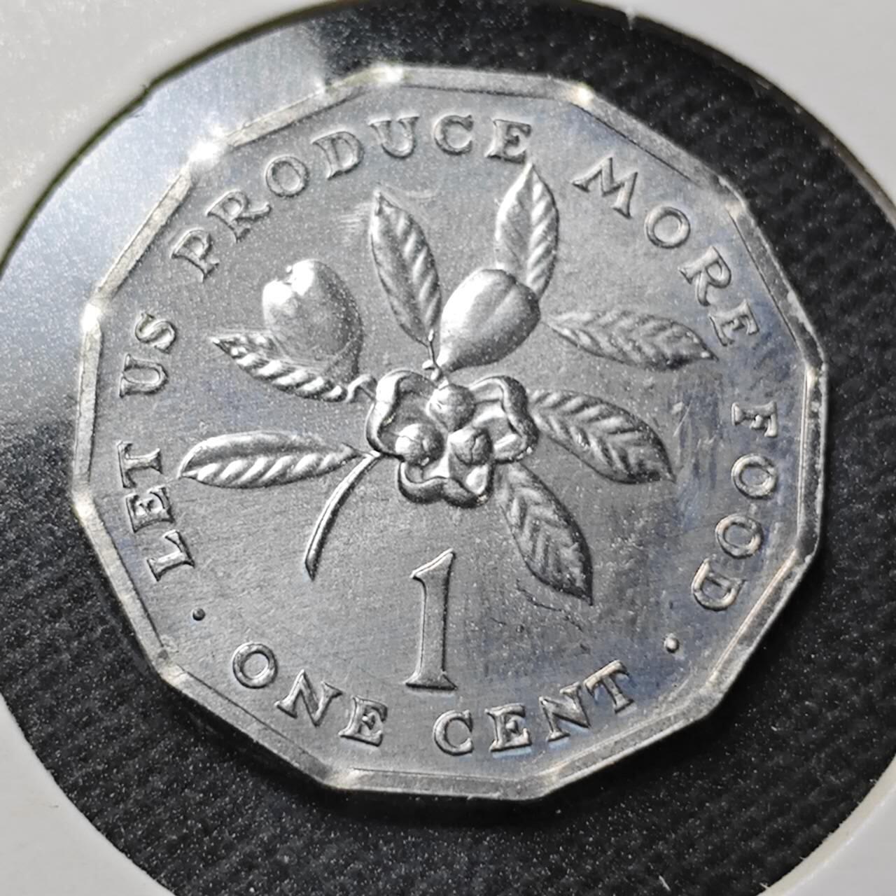 KK钱币收藏小铺  纪念币专场  2月预留时间 周末发货  1975牙买加1分纪念币