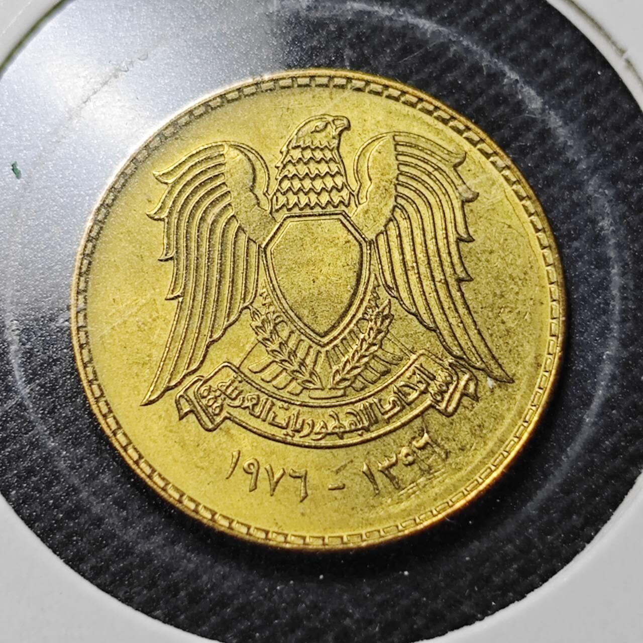 KK钱币收藏小铺  纪念币专场  2月预留时间 周末发货  叙利亚5皮纪念币