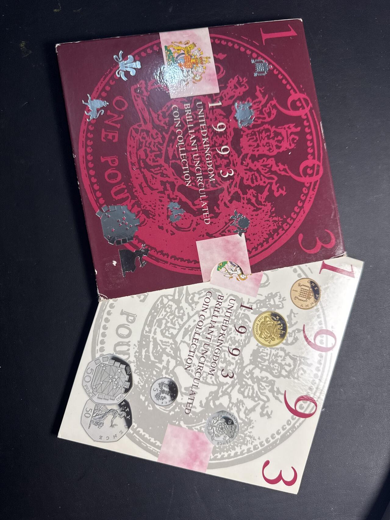 ❤️【币观天下】❤️ 第328期钱币拍卖- 2025.10.25周六晚上6点半场-长期征集拍品 英国93年套