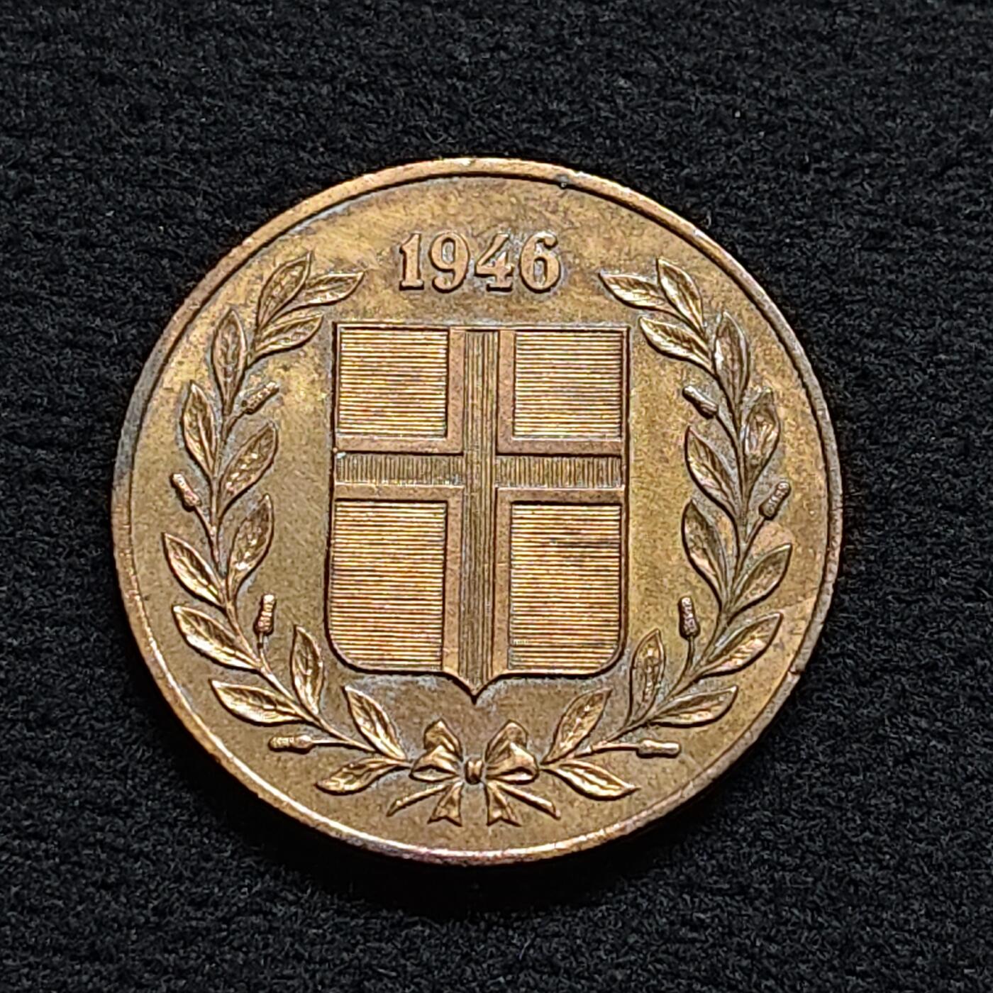 【全场包邮】纯粹捡漏拍470场（免费代拍第7场） 冰岛1946年5奥拉