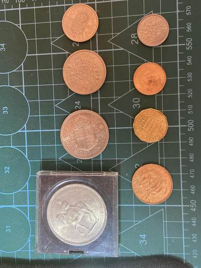 2025年第一百一十五场(总第一百四十一场）外国好品散币(免佣金) - 英国🇬🇧1953年套币8枚(含5先令克朗型大币，伊丽莎白二世加冕年单年份套币)