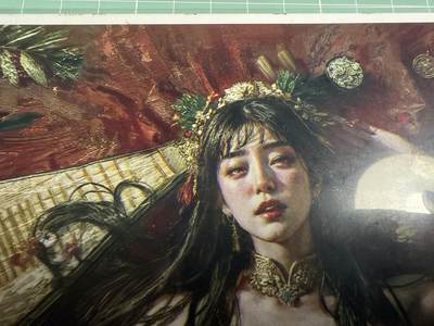 卡牌发烧友第20期，随单带裸卡，进群享包邮（持续收拍品，每周六晚23:50截拍，焱卡文化，国潮卡牌专场） - 【A4相纸】自制 单服饰 王贵人