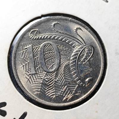 KK钱币收藏小铺  第357场  2月预留时间 周末发货 - 1978澳大利亚10分 好品