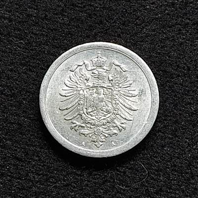 【全场包邮】纯粹捡漏拍470场（免费代拍第7场） - 德国第二帝国1917年原光短翅鹰1芬尼
