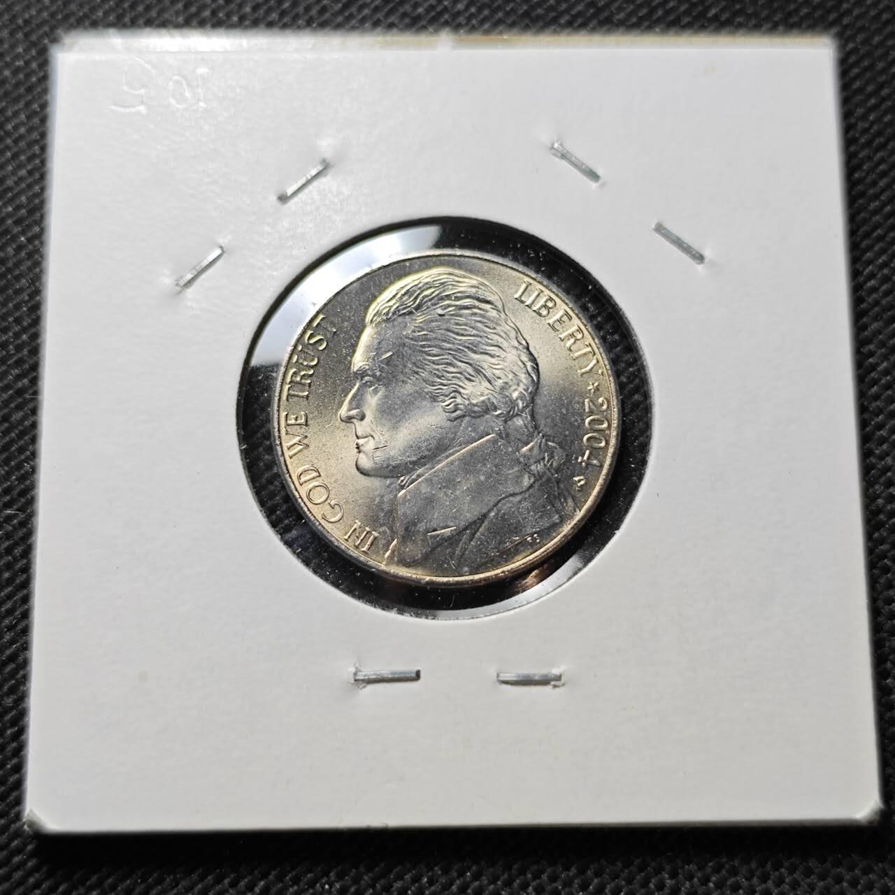 KK钱币收藏小铺  纪念币专场  2月预留时间 周末发货  美国5分纪念币 好品