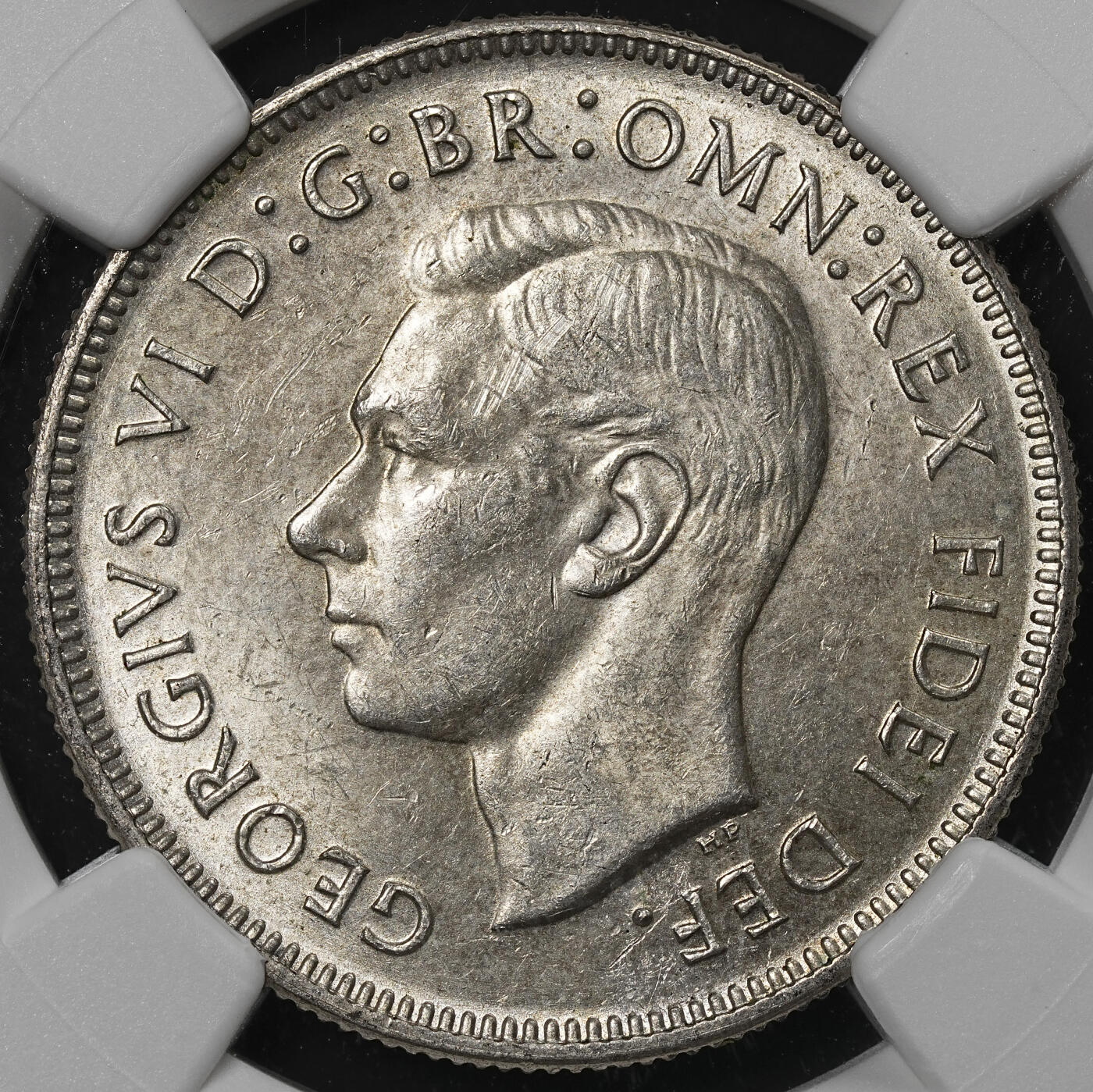 修遠堂世界钱币第九十期 NGC MS63 1951年澳大利亚联邦50周年纪念1佛罗林银币