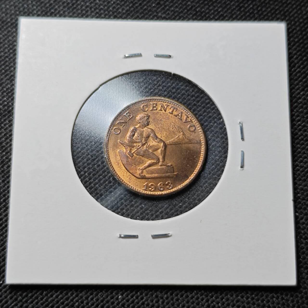 KK钱币收藏小铺  第357场  2月预留时间 周末发货 1963菲律宾5分 好品