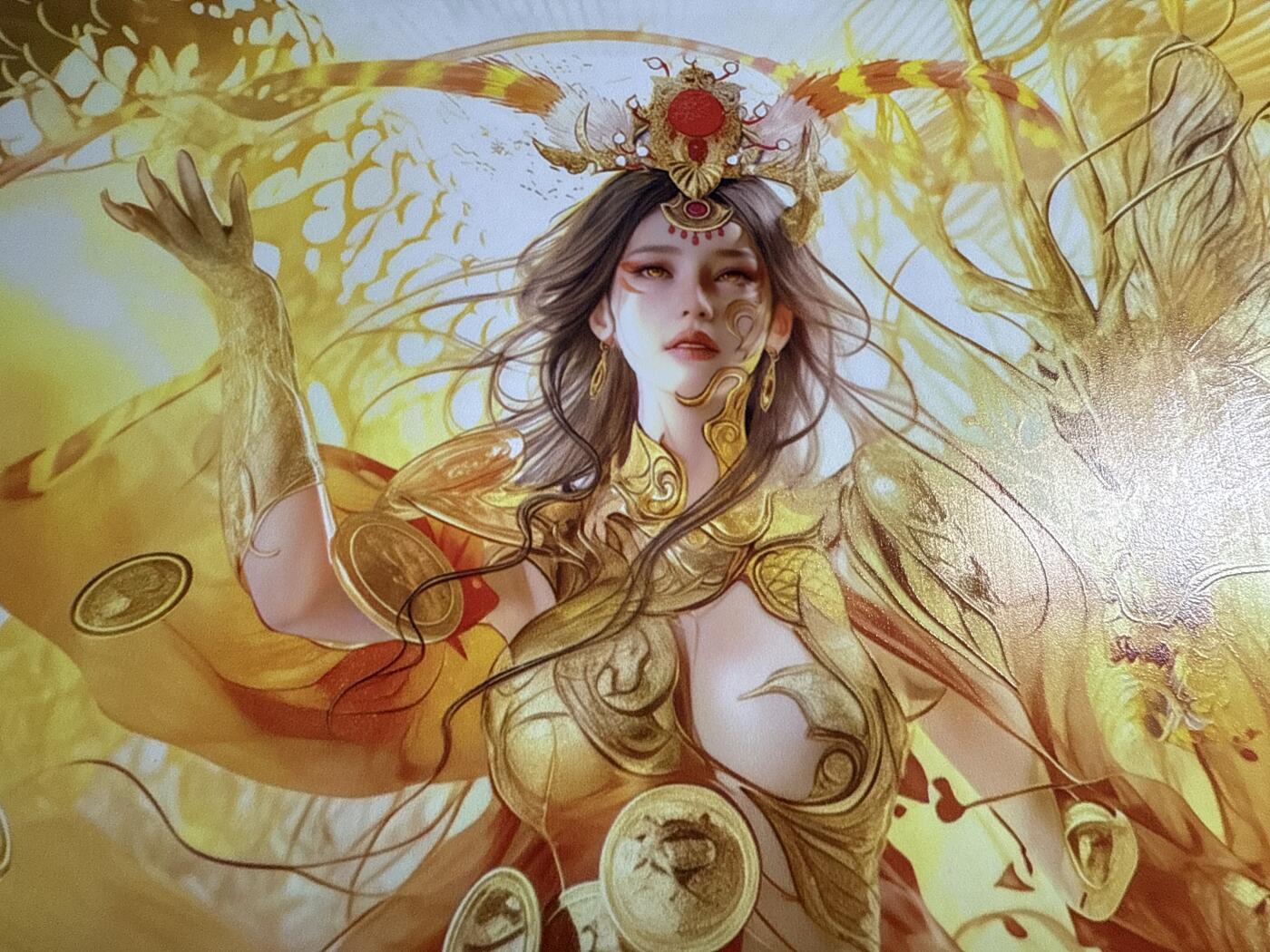 卡牌发烧友第20期，随单带裸卡，进群享包邮（持续收拍品，每周六晚23:50截拍，焱卡文化，国潮卡牌专场） 【A4卡档】自制卡档 神孙尚香 正反面双服饰 PVC材质