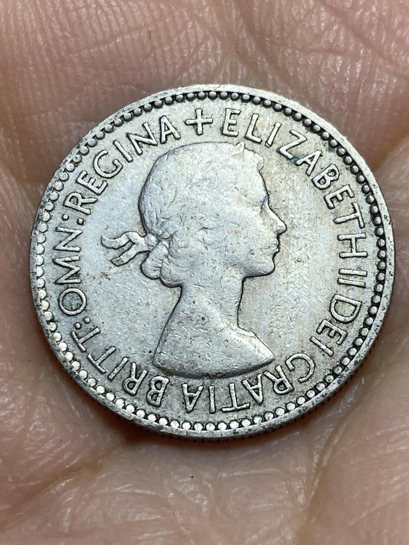 2025年第一百一十五场(总第一百四十一场）外国好品散币(免佣金) 英国🇬🇧1953单年份6便士(伊丽莎白二世加冕年，第一版)
