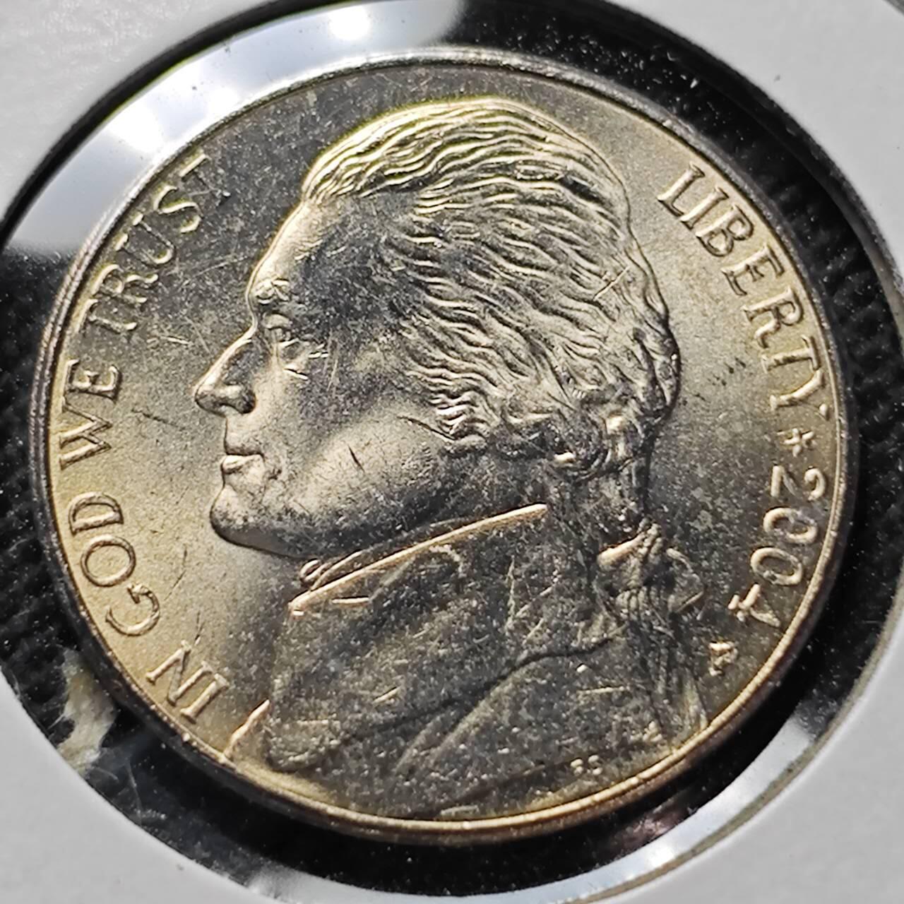 KK钱币收藏小铺  纪念币专场  2月预留时间 周末发货  美国5分纪念币 好品