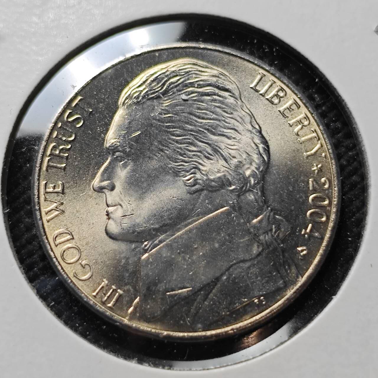 KK钱币收藏小铺  纪念币专场  2月预留时间 周末发货  美国5分纪念币 好品