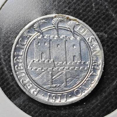 KK钱币收藏小铺  纪念币专场  2月预留时间 周末发货 -  圣马力诺1里拉FAO