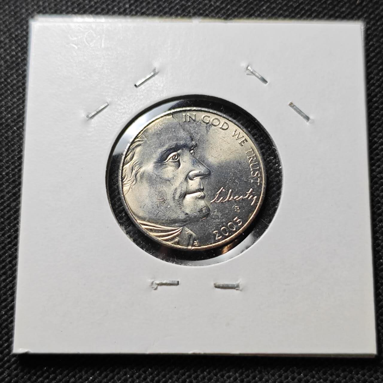 KK钱币收藏小铺  纪念币专场  2月预留时间 周末发货  美国5分纪念币 好品