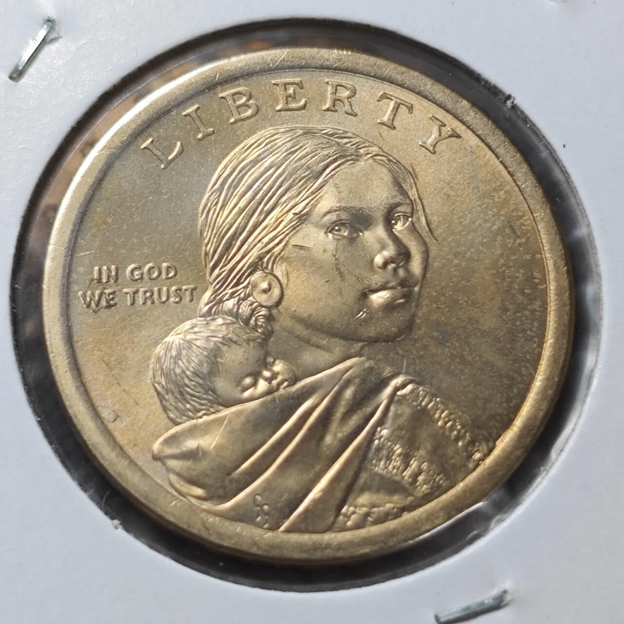 KK钱币收藏小铺  纪念币专场  2月预留时间 周末发货  2014美国1元纪念币