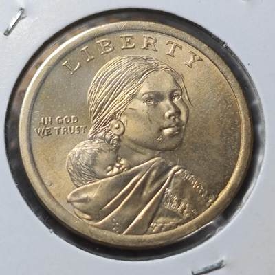 KK钱币收藏小铺  纪念币专场  2月预留时间 周末发货 -  2014美国1元纪念币