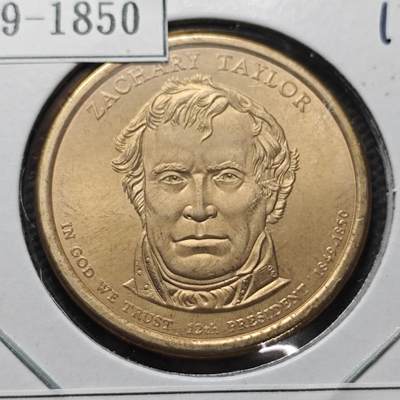 KK钱币收藏小铺  纪念币专场  2月预留时间 周末发货 -    2009美国第12届总统1元纪念币 