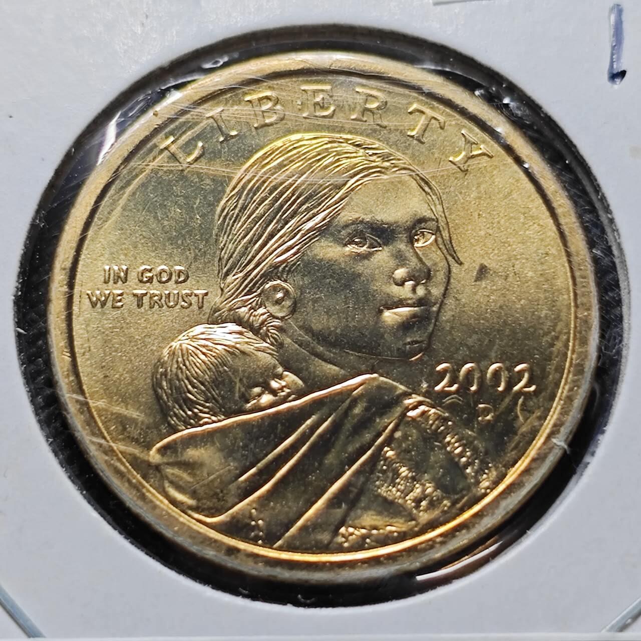 KK钱币收藏小铺  纪念币专场  2月预留时间 周末发货  2002美国1元