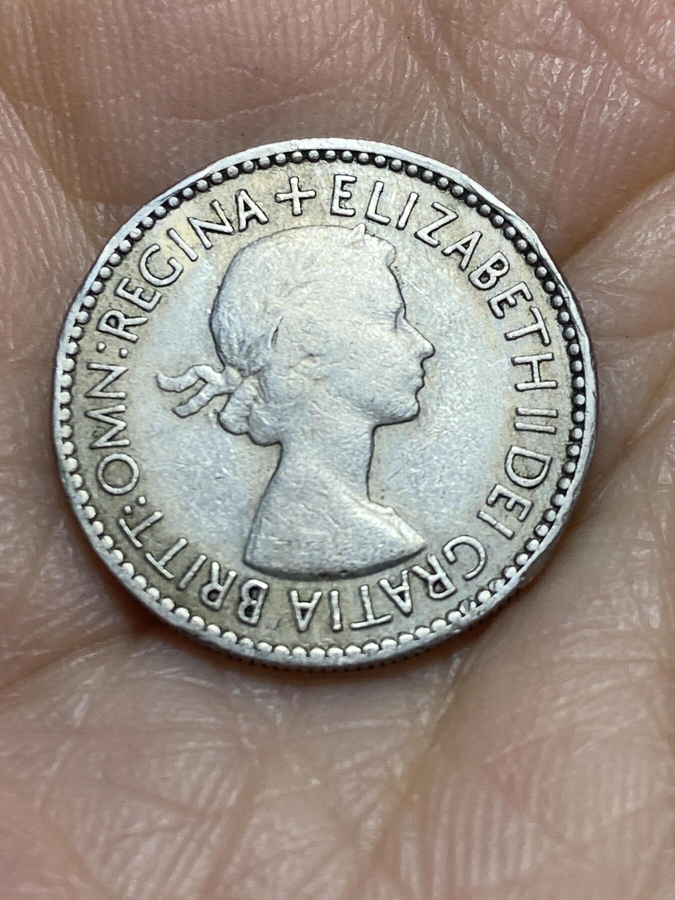 2025年第一百一十五场(总第一百四十一场）外国好品散币(免佣金) 英国🇬🇧1953单年份6便士(伊丽莎白二世加冕年，第一版)